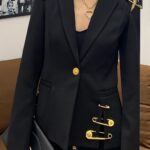 SCOTTIE Safety Pin Blazer - Image 8