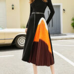 NADELLE knitting Pleated Dress - Image 13