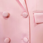 MILY Blazer & Flared Pants Set in Pink - Image 12