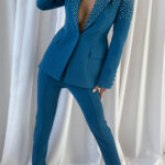 OTRA Blazer & Pants Set in Yale - Image 2