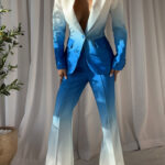 PENDENZA Blazer & Pants Set in Blue