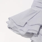 DREA Mini Dress in Gray - Image 9