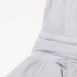 DREA Mini Dress in Gray - Image 4