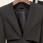 COUPERA Cut-out Blazer & Pants Set in Black - Image 6