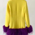 ORLA Blazer Feathers Dress - Image 9