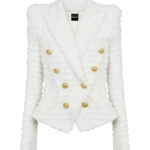 Tweed Double-Breasted Blazer
