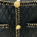 CATENA Leather Chain Mini Skirt - Image 13