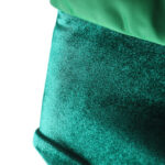 LAPELE Velvet Blazer Dress in Green - Image 12