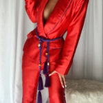 CANAL Satin Blazer & Pants Matching Set - Image 9