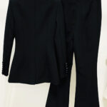 NAOMA Blazer & Flared Pants Set in Black - Image 10