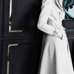 OMYX Leather Trench Coat - Image 12
