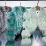 LITALY Fur Trim Leather Jacket - Image 15