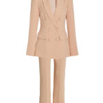LIDA Blazer & Pants Set in Beige