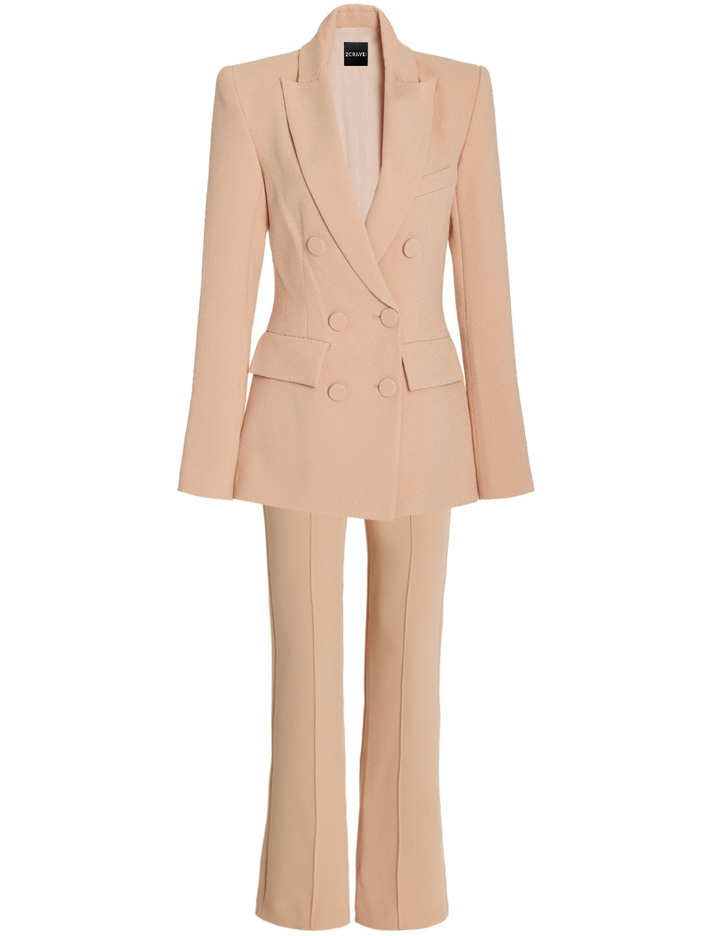 LIDA Blazer & Pants Set in Beige