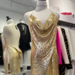 MAGLIA Backless Chainmail Mini Dress - Image 9