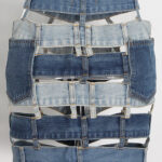 Patchwork Denim Skirt - Image 19