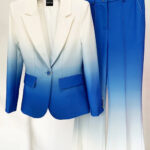 PENDENZA Blazer & Pants Set in Blue - Image 4