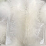 LITALY Fur Trim Leather Jacket in White - Image 12