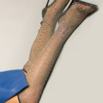 Diamante Detail Over The Knee Boot - Image 12