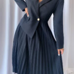 PETCHA Pleated Midi Dress - Image 8