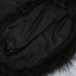 NIKA Sequin Mini Dress in Black - Image 12