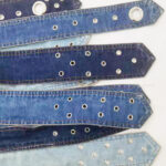 FIBIA Belts Denim Mini Skirt - Image 10