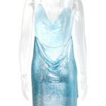 MAGLIA Backless Chainmail Mini Dress - Image 17