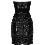VETTA Ruched Mini Dress - Image 2