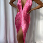 EINAV Maxi Dress in Pink - Image 3