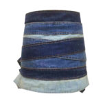 FIBIA Belts Denim Mini Skirt - Image 5