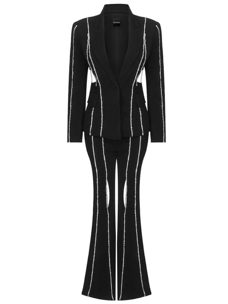 VELLE Blazer & Pants Set