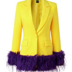 ORLA Blazer Feathers Dress