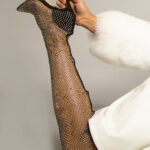 Diamante Detail Over The Knee Boot - Image 3