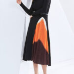 NADELLE knitting Pleated Dress - Image 9