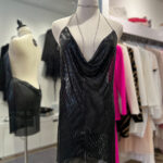 MAGLIA Backless Chainmail Mini Dress - Image 8