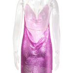 MAGLIA Backless Chainmail Mini Dress - Image 15