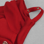BRIGHTON Slit Dress in Red - Image 12