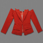 NETA Off The Shoulder Blazer - Image 3