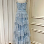 NILA Tulle Maxi Dress in Columbia - Image 9