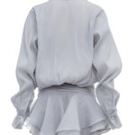 DREA Mini Dress in Gray - Image 2