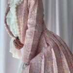 LE'ROSE Jacket & Skirt Set in Pink - Image 2