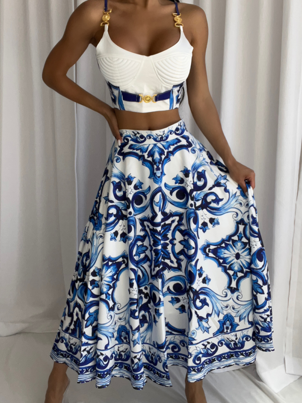 ENEAMAR Top & Skirt Set