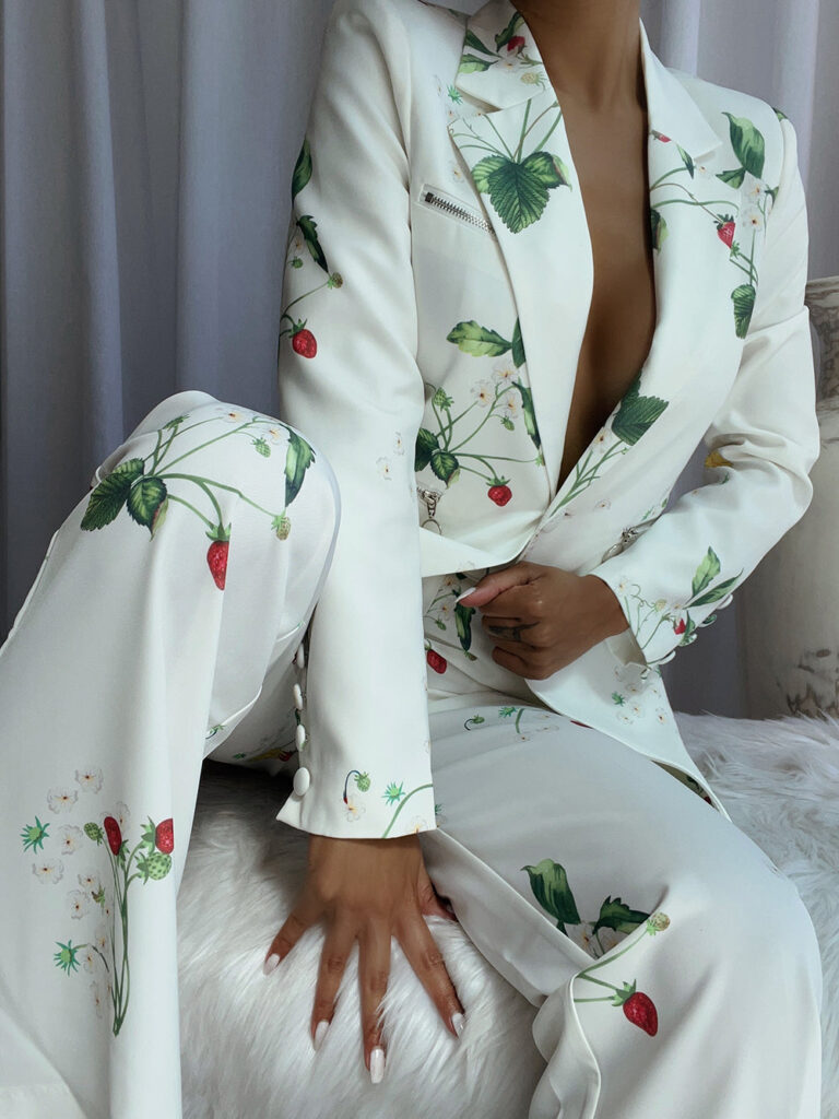 CEREZA Blazer & Pants Set