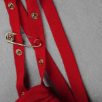 BRIGHTON Slit Dress in Red - Image 11