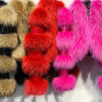 LITALY Fur Trim Leather Jacket - Image 14