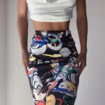 PANIC Midi Pencil Skirt - Image 6