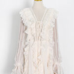 CHORRE Ruffles Mini Dress