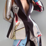 F3TISH Blazer + Pants Matching Set in Black - Image 3