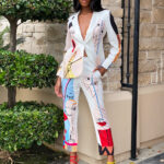 F3TISH Blazer + Pants Matching Set in Black - Image 21