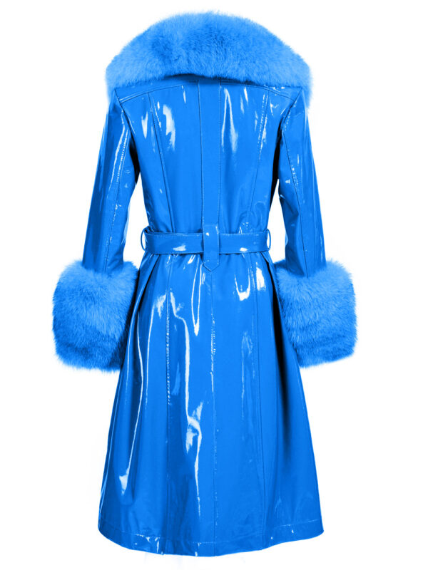 Faux Fur Genuine Leather Coat In White - ZCRAVE™ OFFICIAL